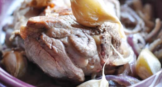 Epaule d&rsquo;agneau maigre au confit d&rsquo;oignons - 3148
