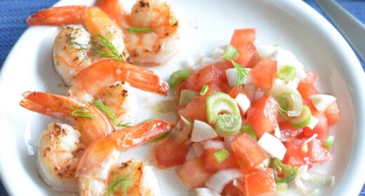 Gambas pimentées et salsa de tomates - 3117