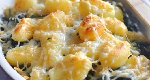 Gratin de gnocchis aux épinards - 3129