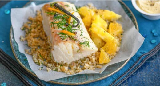 Papillote de cabillaud vanillé et quinoa gourmand - 3359
