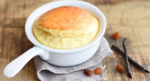 Soufflé vanillé aux fruits - 3289